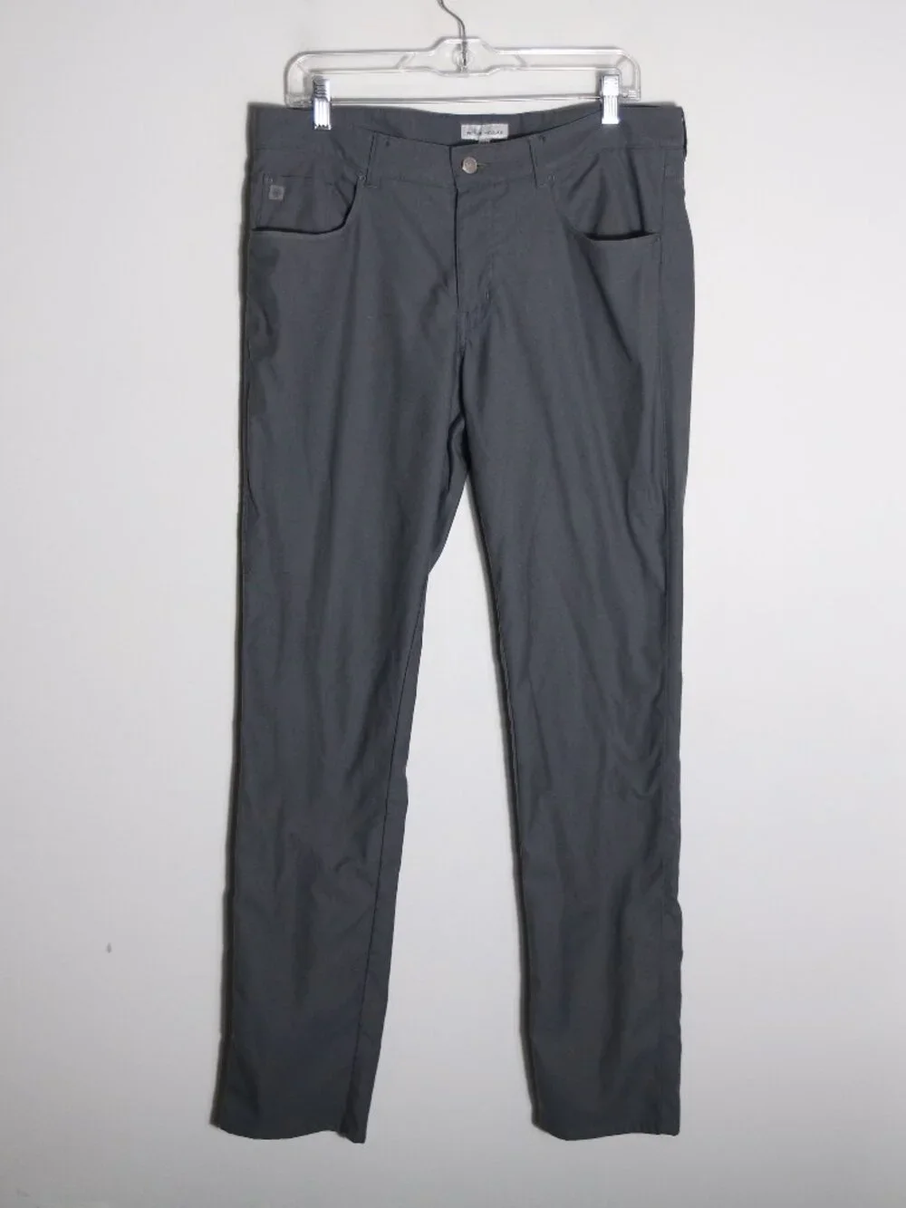 Peter Millar Mens Brentwood Performance Flannel Five Pocket Pant 34x34 Iron Golf